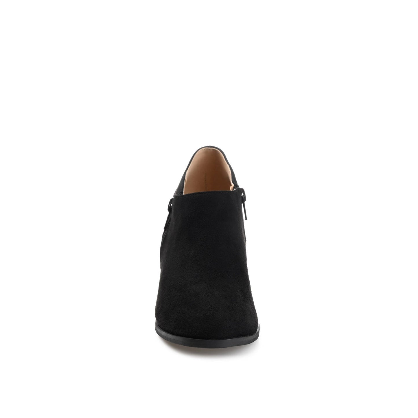 Journee SANZI ZIP-UP BOOTIES IN WIDE - Black