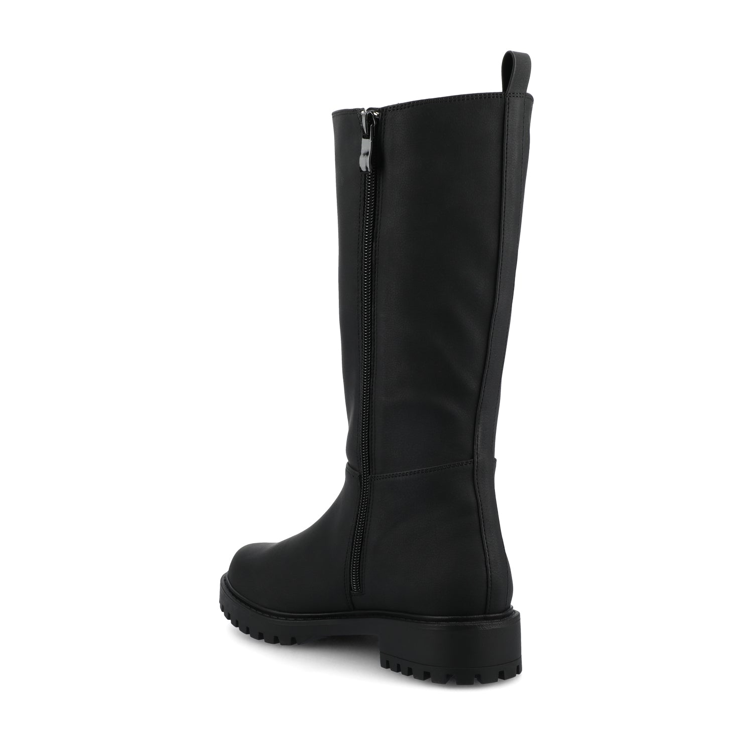 Journee BRANDI KNEE HIGH BOOTS IN WIDE CALF - Vintage Black