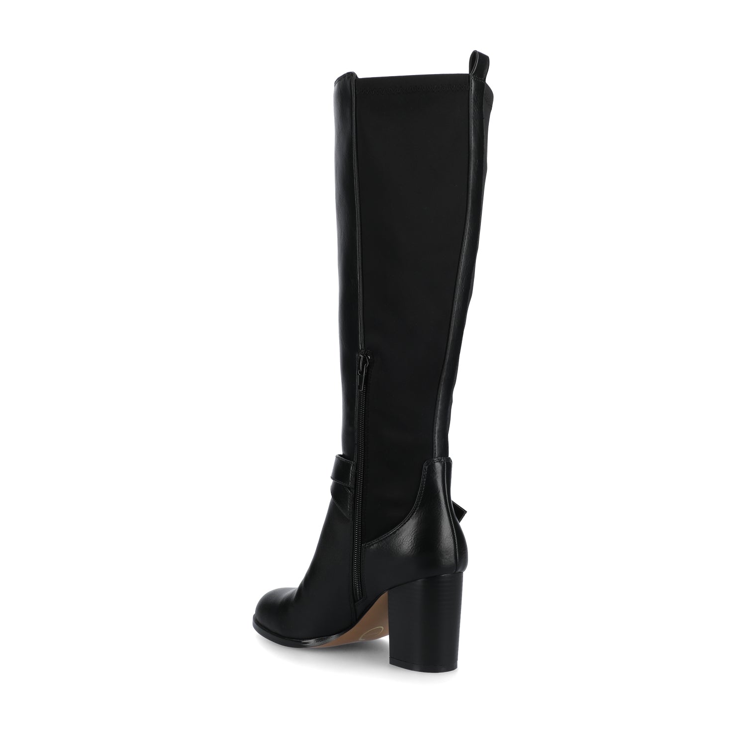 Journee AVALONN KNEE HIGH DRESS BOOTS IN WIDE CALF - Black