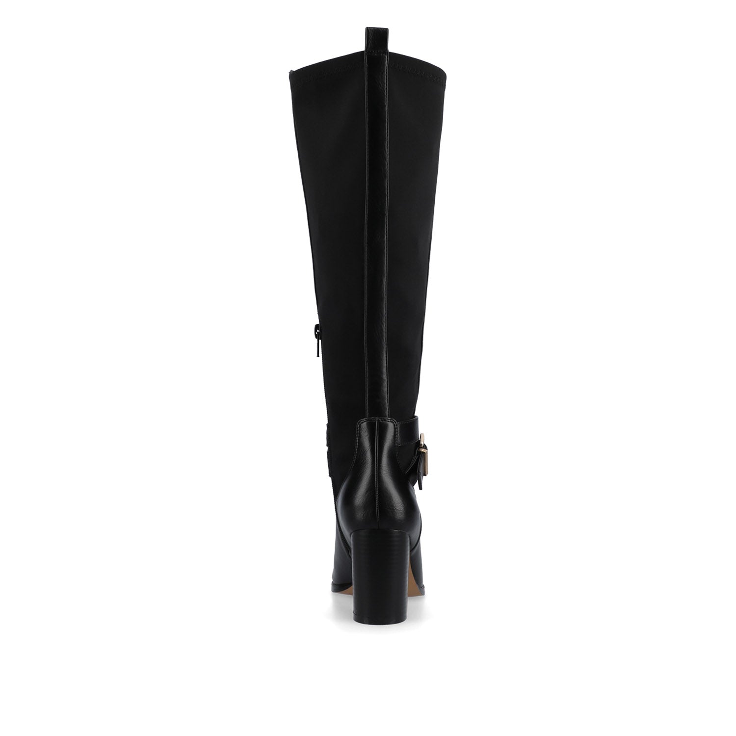 Journee AVALONN KNEE HIGH DRESS BOOTS IN WIDE CALF - Black