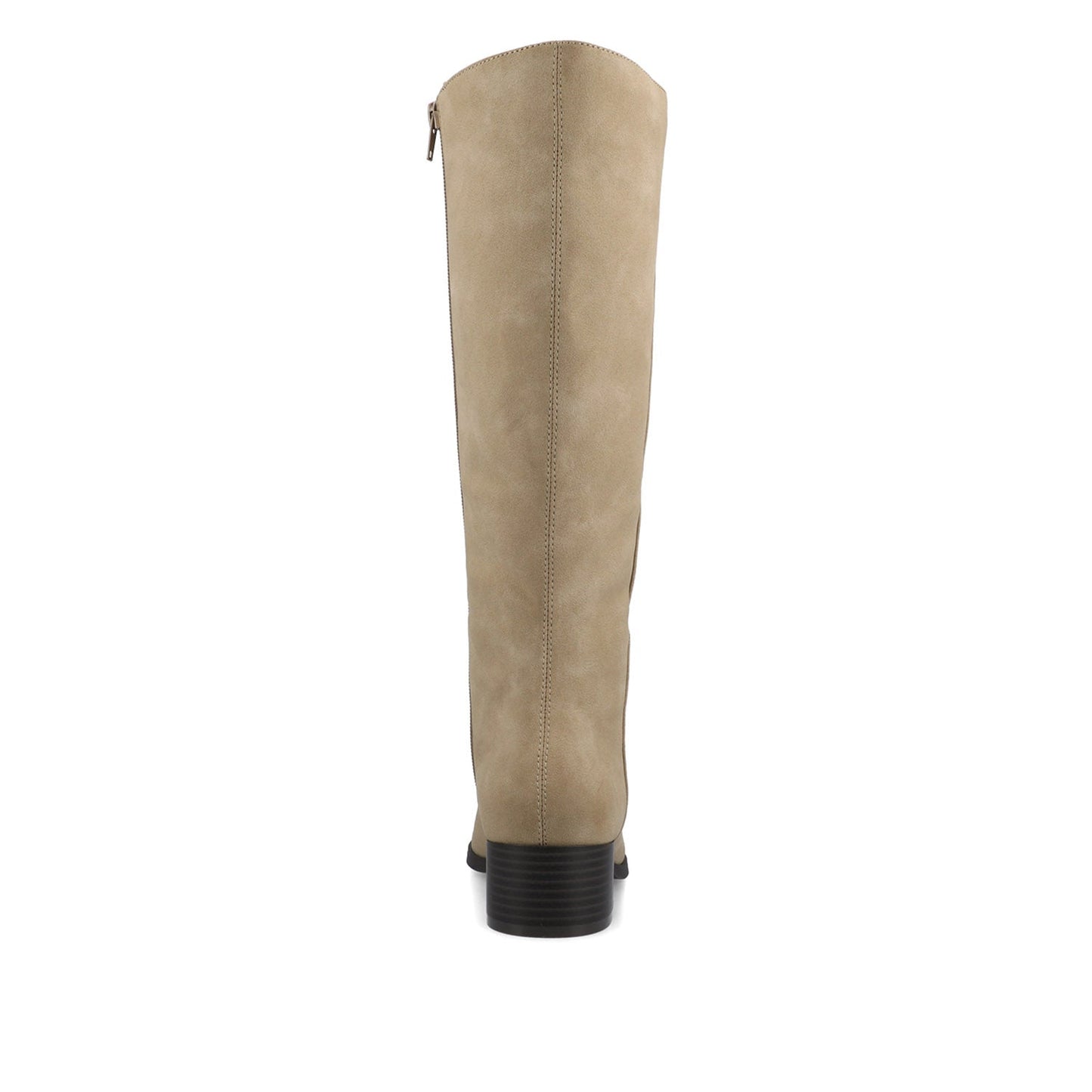 Journee DEVRI KNEE HIGH BOOTS IN WIDE CALF - Greige