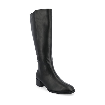 Journee DEVRI KNEE HIGH BOOTS IN WIDE CALF - Black