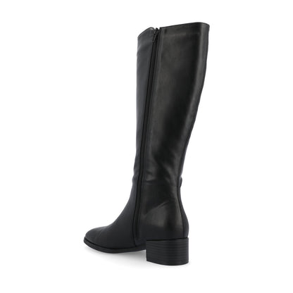 Journee DEVRI KNEE HIGH BOOTS IN WIDE CALF - Black