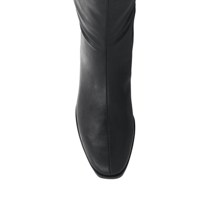 Journee DEVRI KNEE HIGH BOOTS IN WIDE CALF - Black