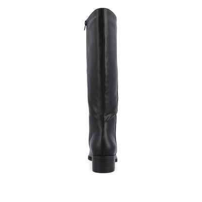 Journee DEVRI KNEE HIGH BOOTS IN WIDE CALF - Black