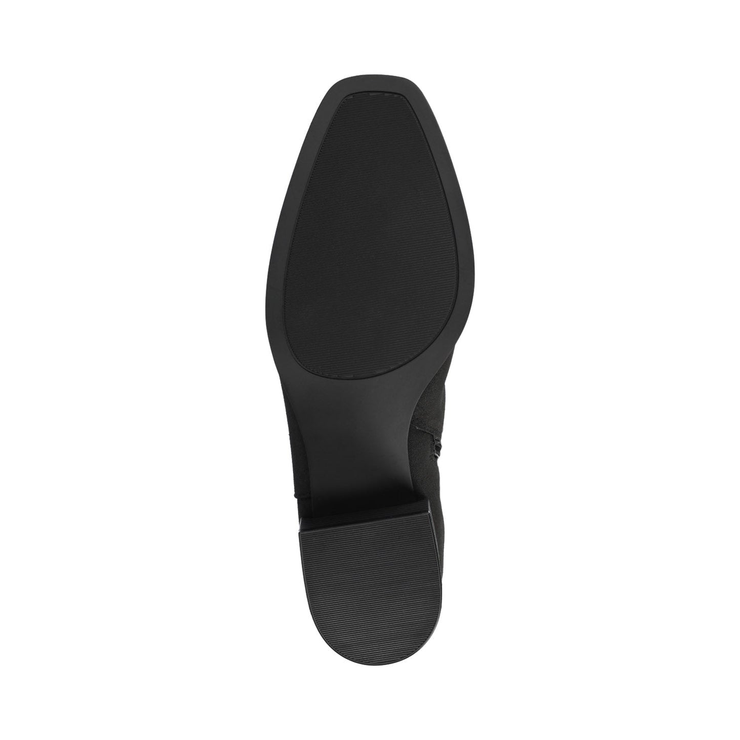 Journee DEVRI KNEE HIGH BOOTS IN WIDE CALF - Black Suede