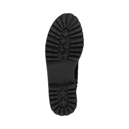 Journee ZEMMIE QUILTED BOOTS IN WIDE CALF - Black