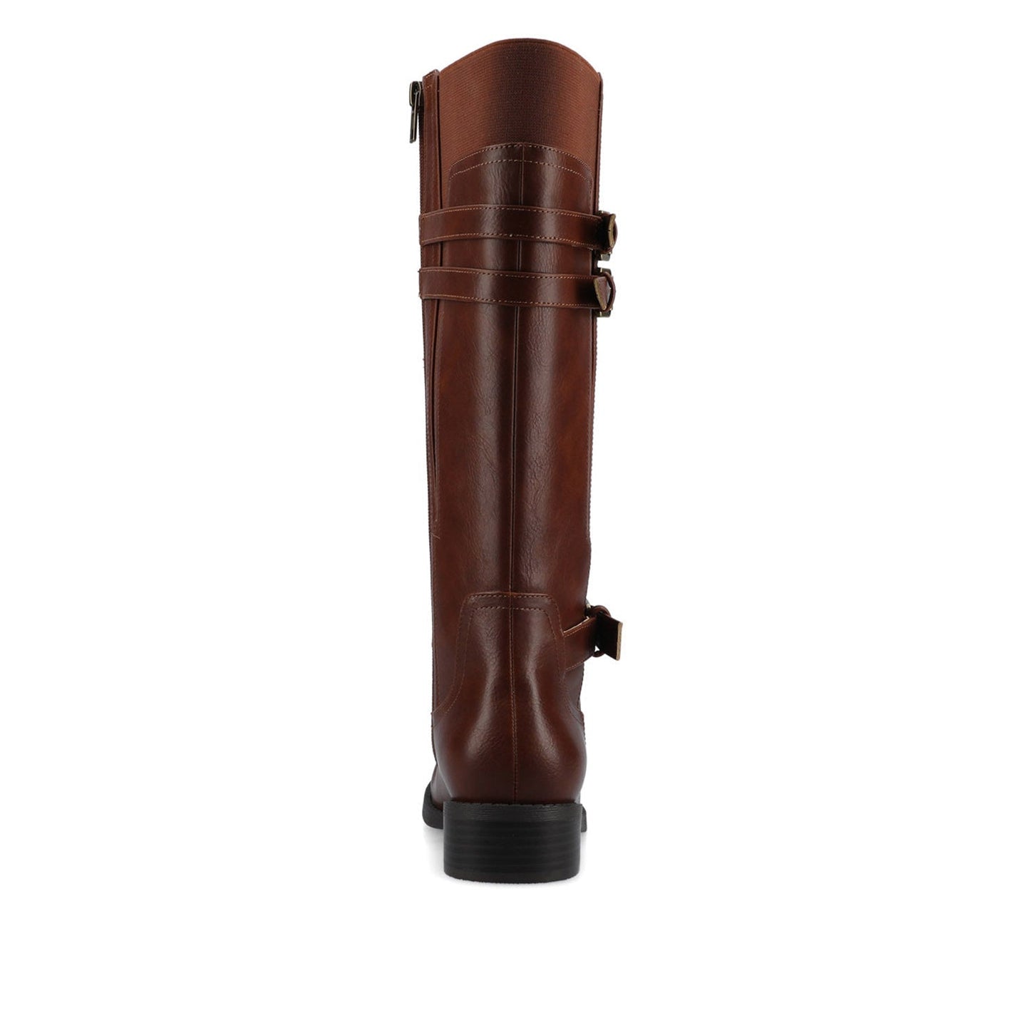 Journee SONNY KNEE HIGH BOOT IN WIDE CALF - Cognac