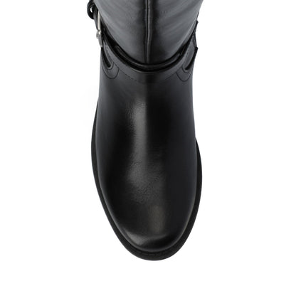 Journee SONNY KNEE HIGH BOOT IN WIDE CALF - Black