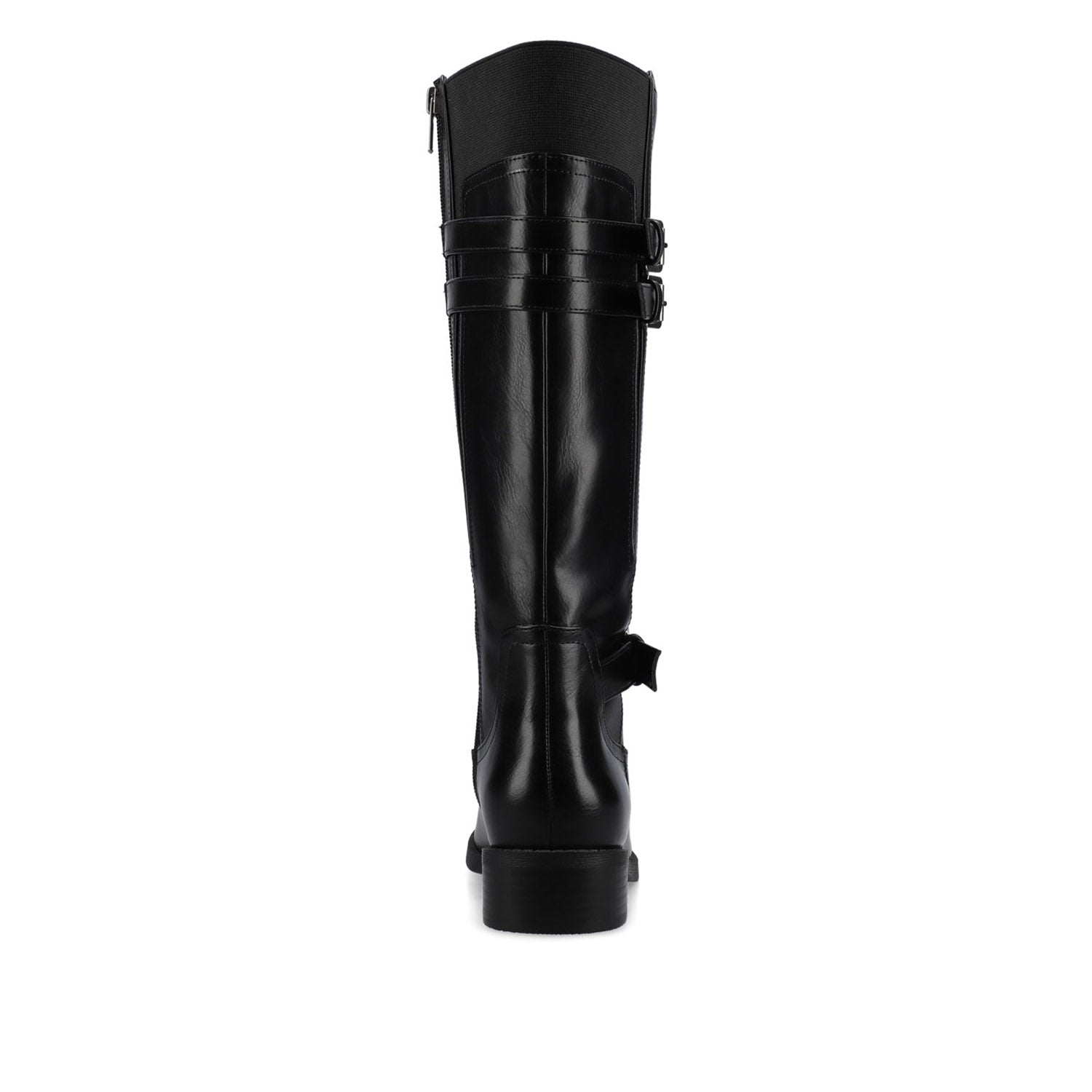 Journee SONNY KNEE HIGH BOOT IN WIDE CALF - Black