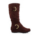 Brown Faux Suede