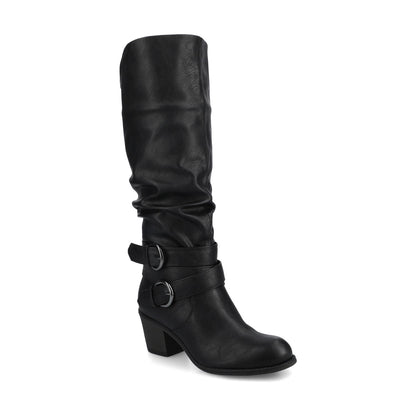 Journee Late Wide Calf Boot | Women's Slouchy Boots