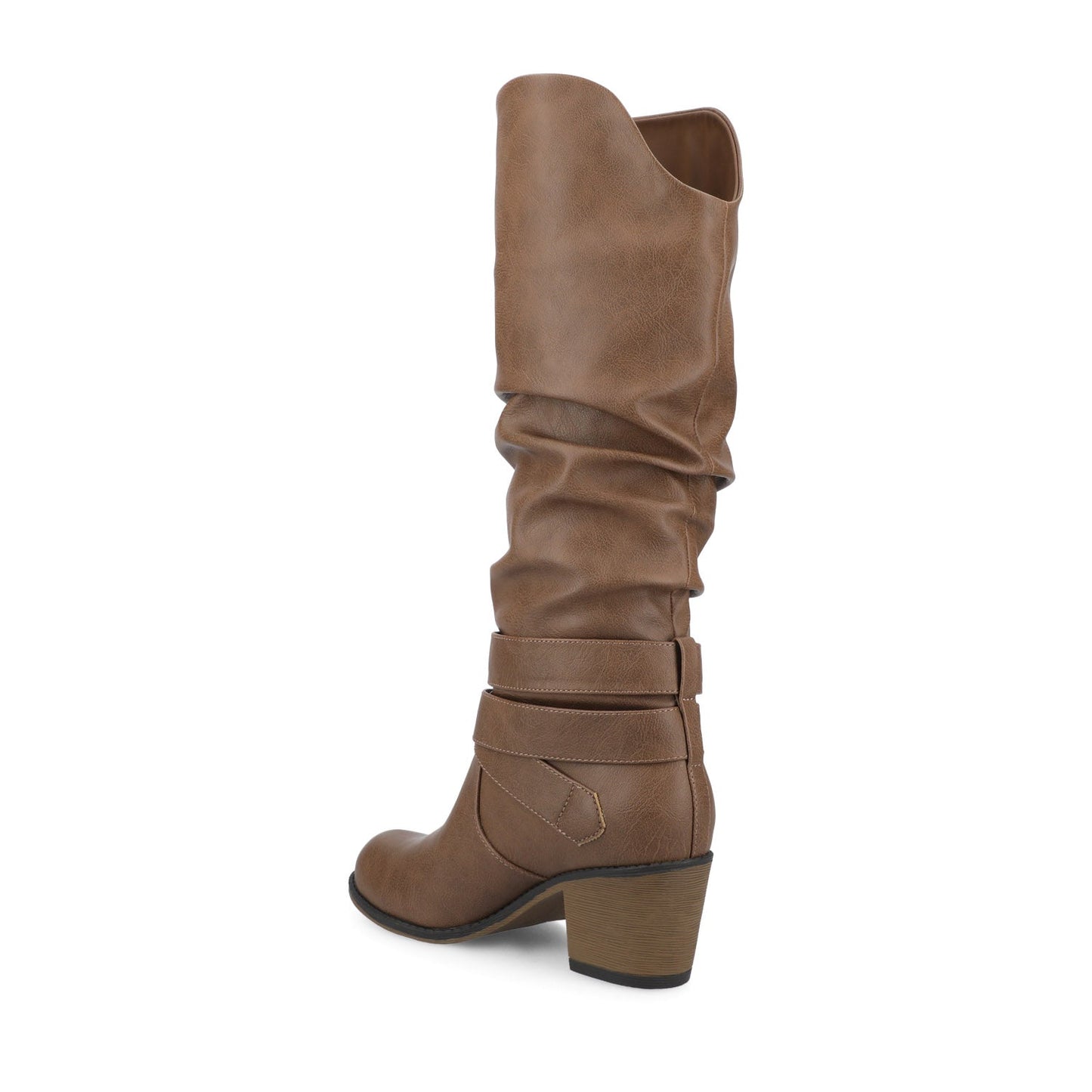 Journee Late Wide Calf Boot | Women's Slouchy Boots