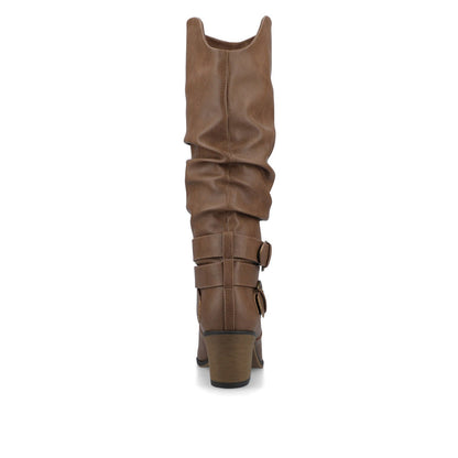 Journee Late Wide Calf Boot | Women's Slouchy Boots