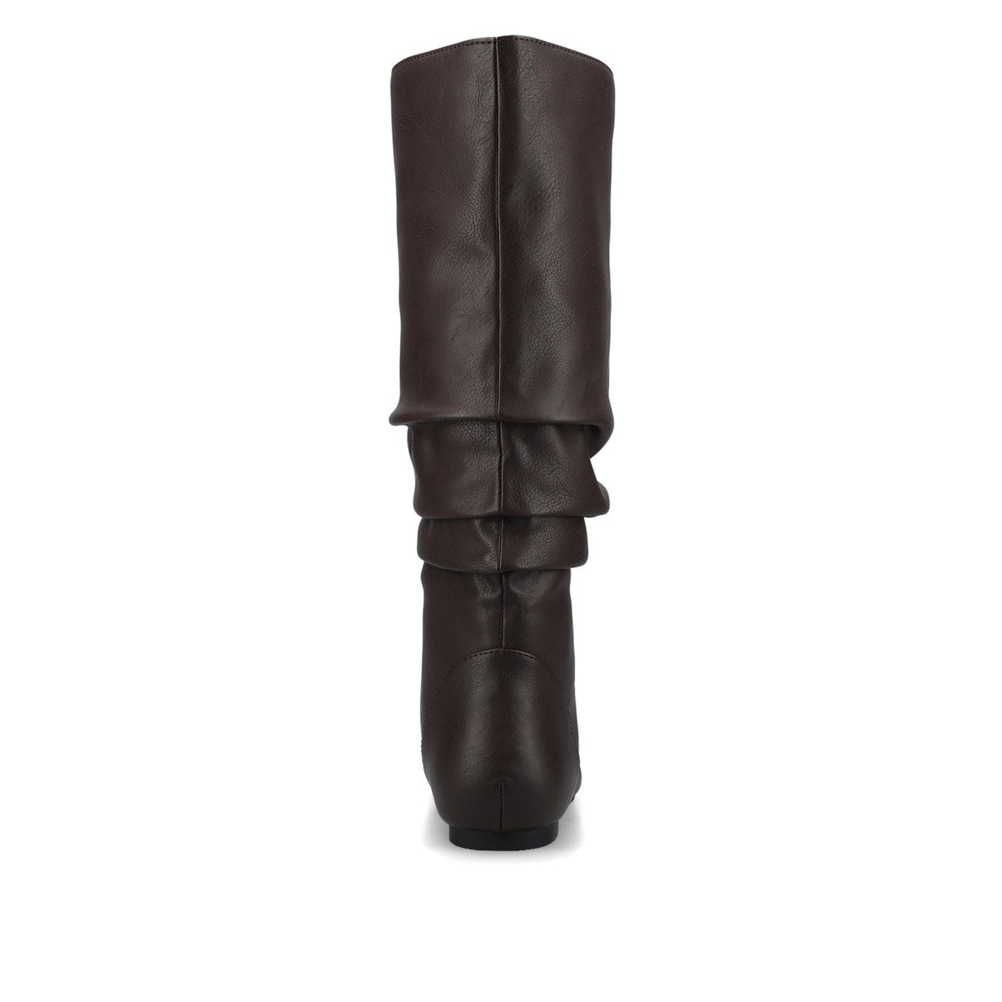 Journee JAYNE KNEE HIGH BOOTS IN WIDE CALF - Brown