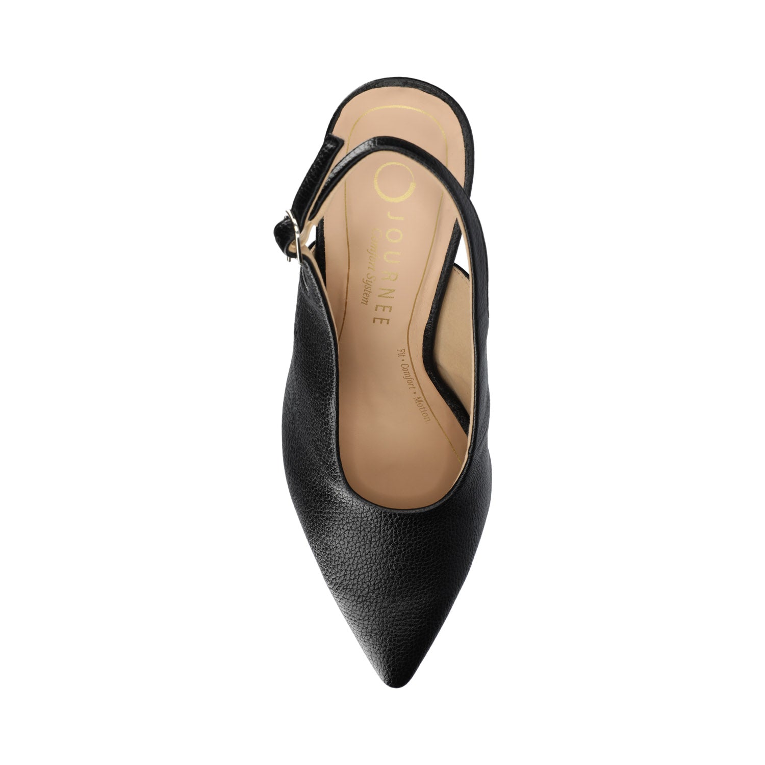Journee VERENA SLING BACK PUMPS - Black