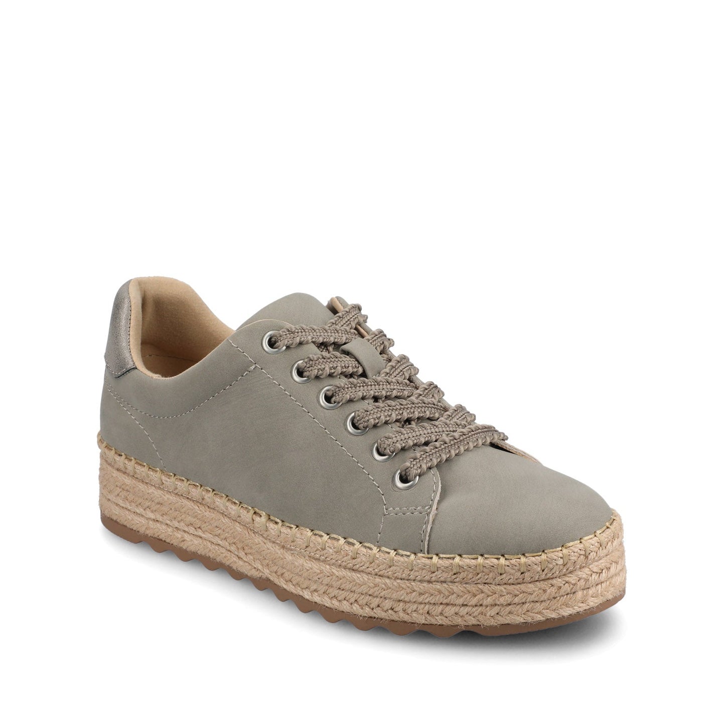 Journee COSIMA ESAPDRILLE SNEAKERS - Greige/Pewter