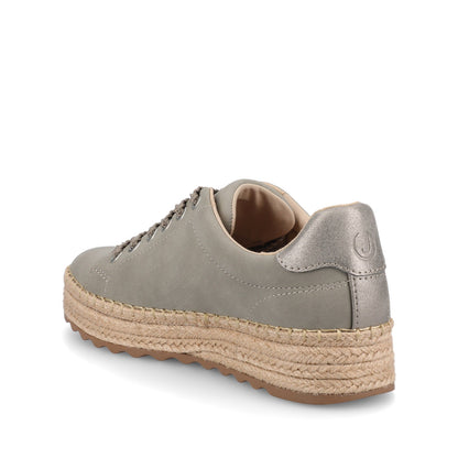 Journee COSIMA ESAPDRILLE SNEAKERS - Greige/Pewter