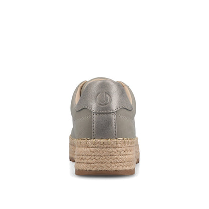 Journee COSIMA ESAPDRILLE SNEAKERS - Greige/Pewter