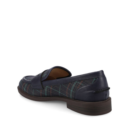 Journee BROOKS NAVY PLAID