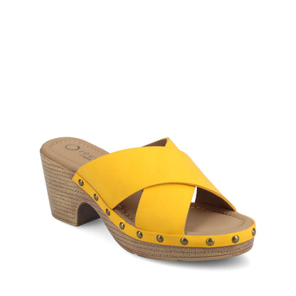 Journee SILVANA CLOG SANDALS - Mango