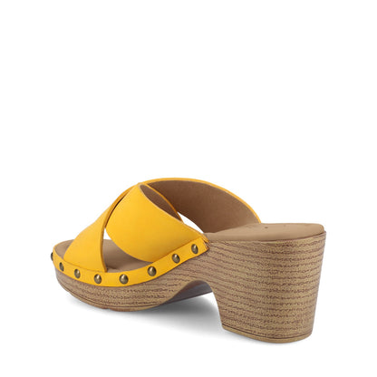 Journee SILVANA CLOG SANDALS - Mango