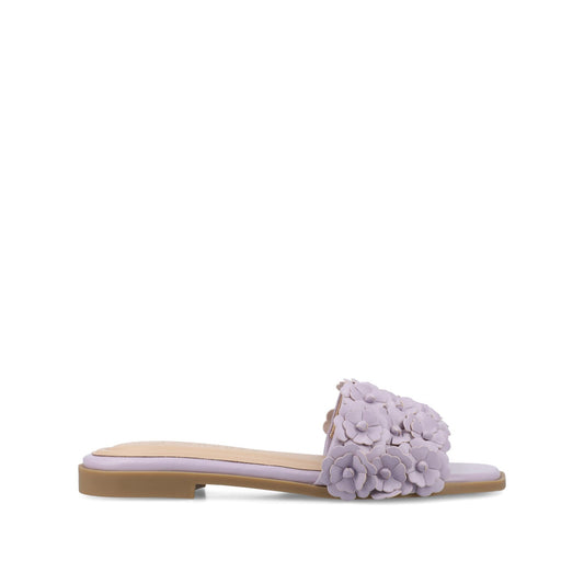 Journee AZALEA SLIP ON SANDALS - Lilac