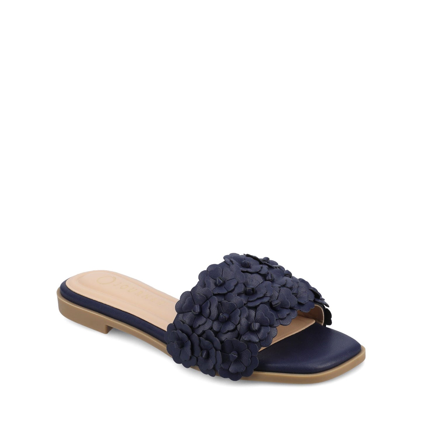Journee AZALEA SLIP ON SANDALS - Navy