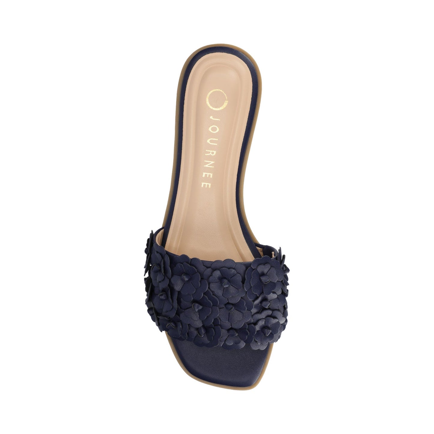 Journee AZALEA SLIP ON SANDALS - Navy