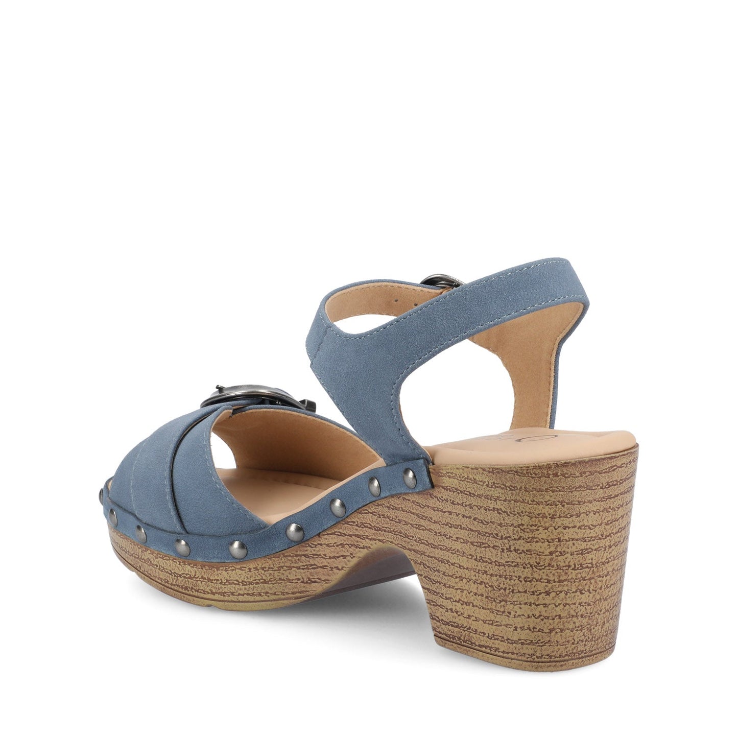 Journee SISILIA CLOG SANDALS - Blue