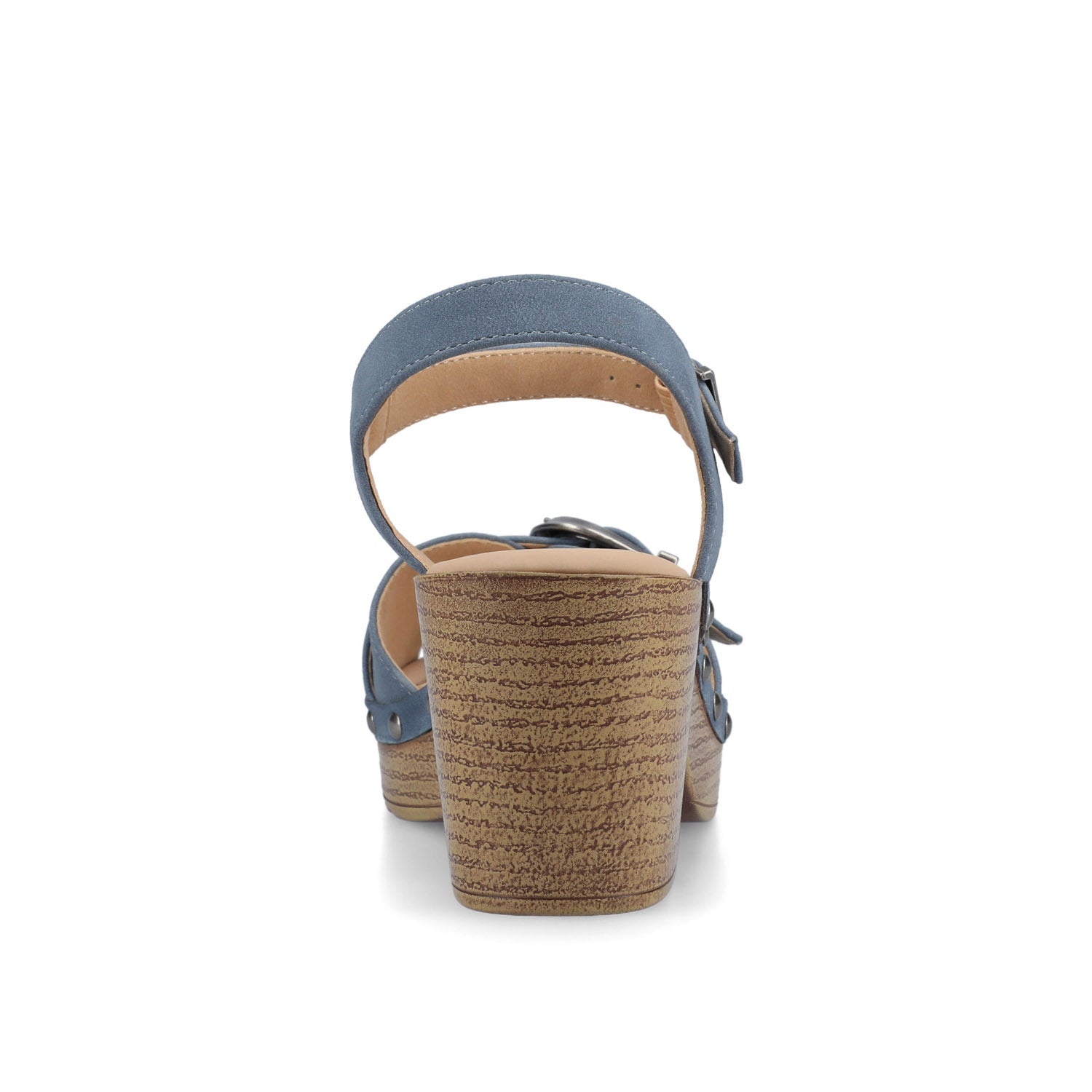 Journee SISILIA CLOG SANDALS - Blue