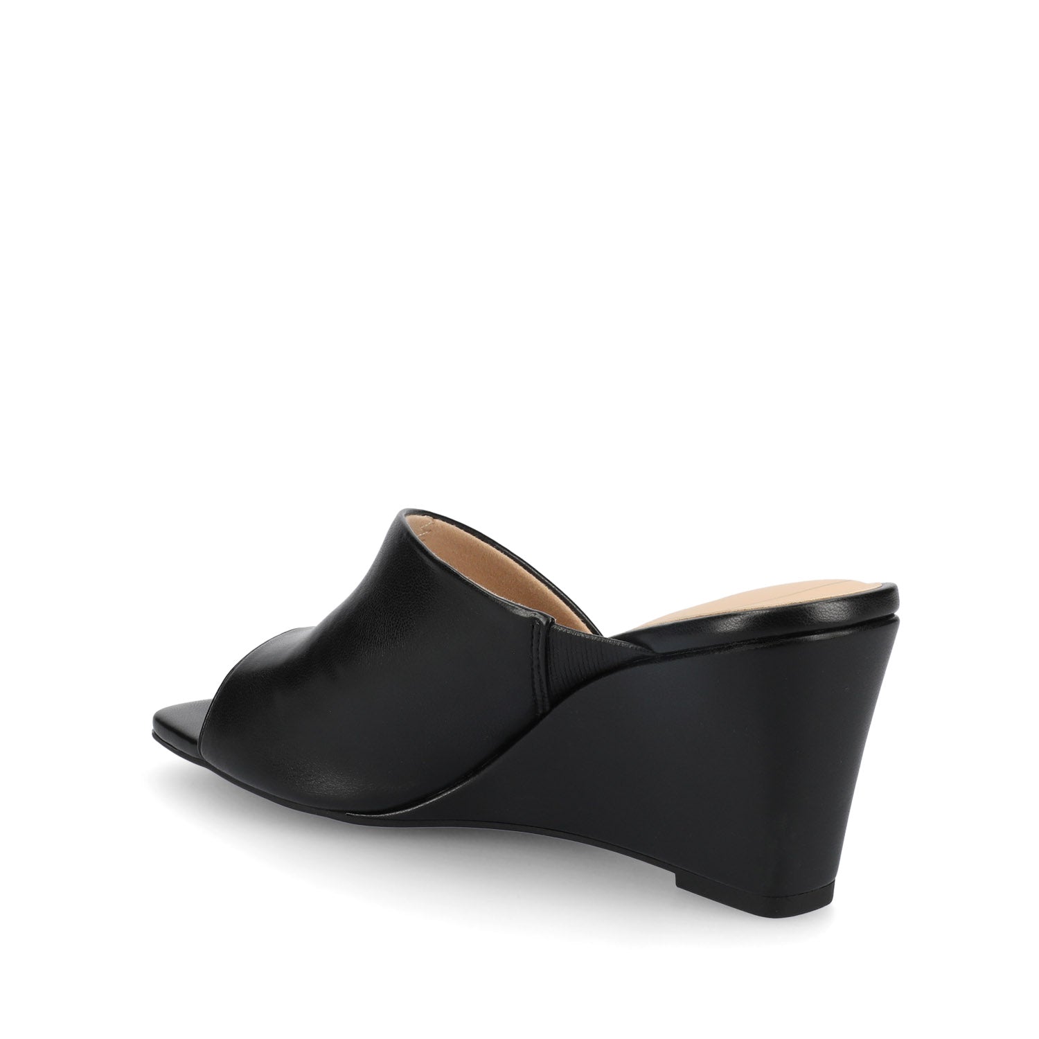 Journee CLEMENTINE WEDGE SANDALS - Black