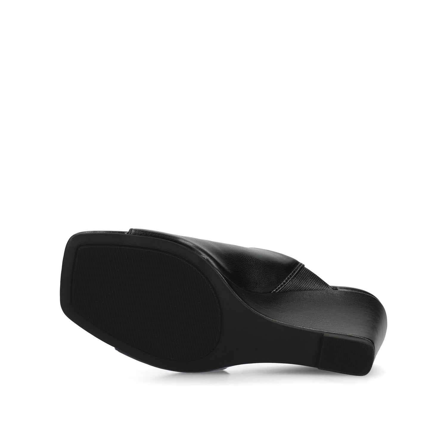 Journee CLEMENTINE WEDGE SANDALS - Black
