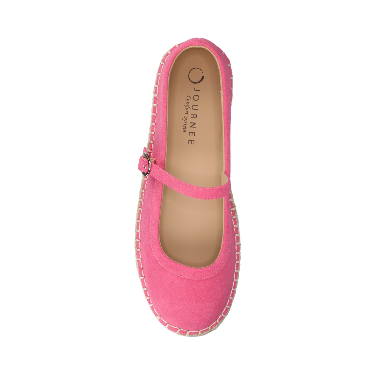 Journee KENZIE ESPADRILLE MARY JANES - Hot Pink
