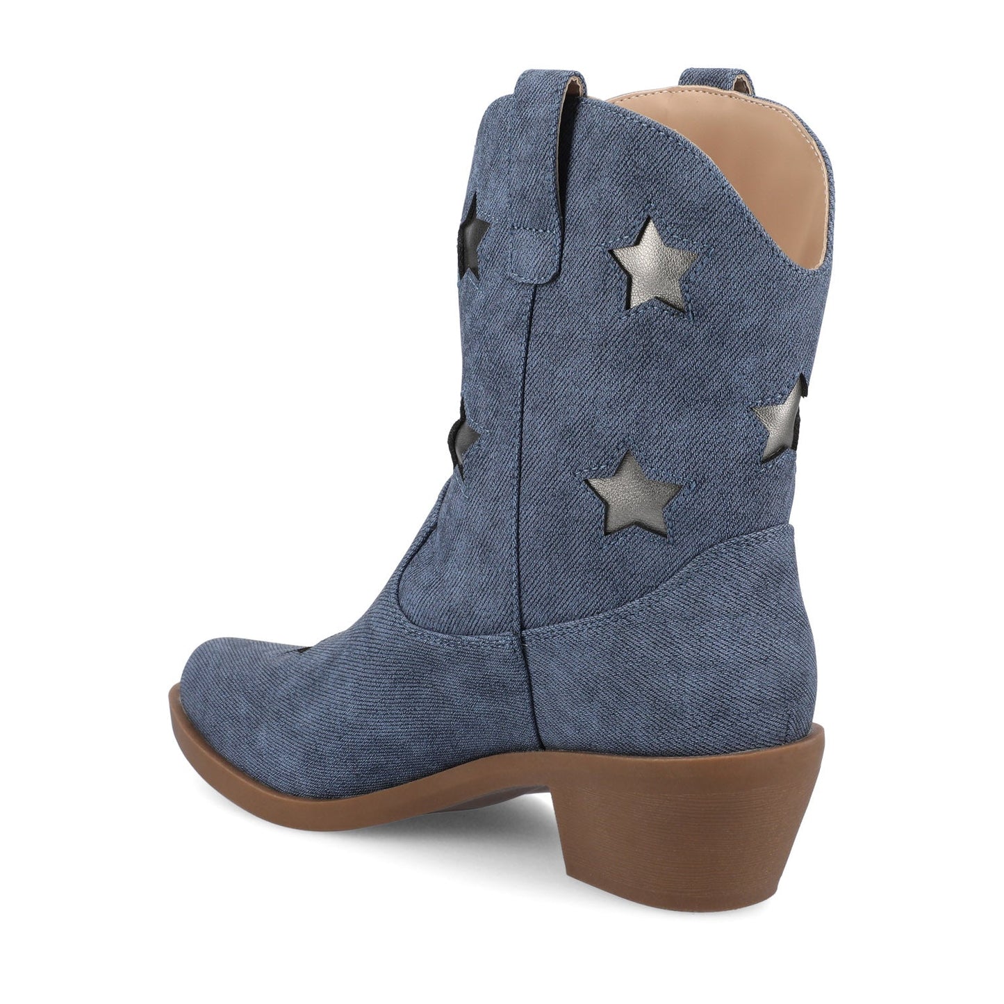 Journee UNDERWOOD WESTERN STAR BOOTIES - Denim