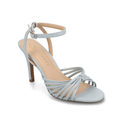Journee VANITA STILETTO HEELS IN VEGAN LEATHER - Blue