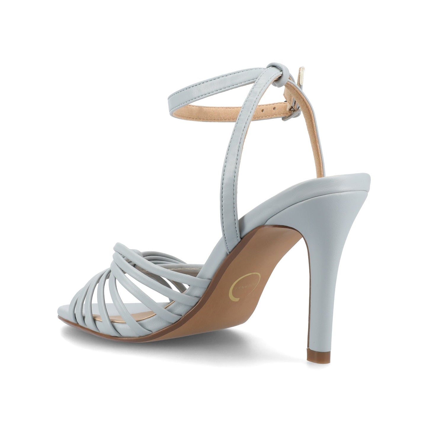 Journee VANITA STILETTO HEELS IN VEGAN LEATHER - Blue