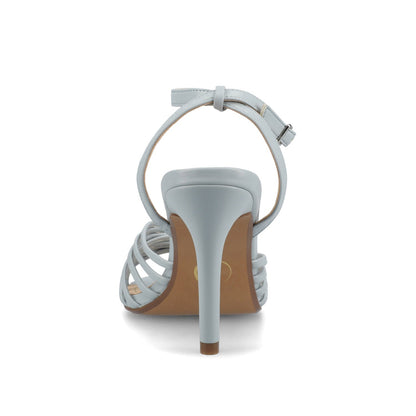 Journee VANITA STILETTO HEELS IN VEGAN LEATHER - Blue