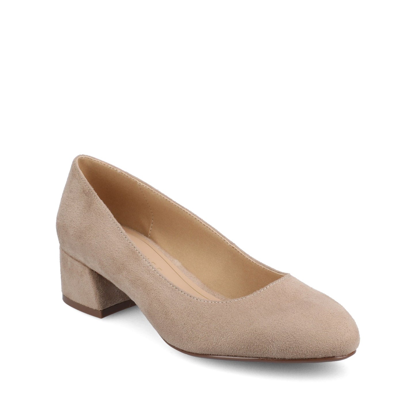Journee SAAR II LOW PUMP HEELS IN STATEMENT - Nude Suede