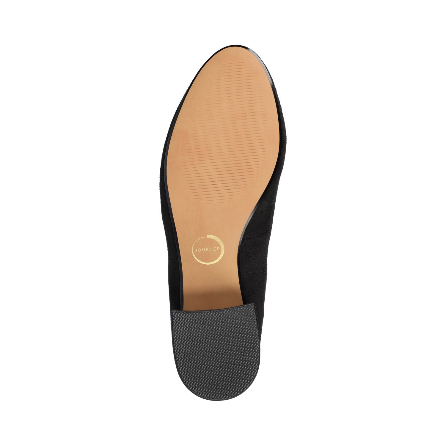 Journee SAAR II LOW PUMP HEELS IN STATEMENT - Black Suede