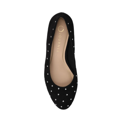 Journee SAAR II LOW PUMP HEELS IN STATEMENT - Black Stud