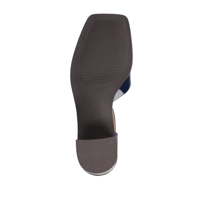 Journee EVANGELINE BLOCK D'ORSAY HEELS IN PATENT - Patent Navy