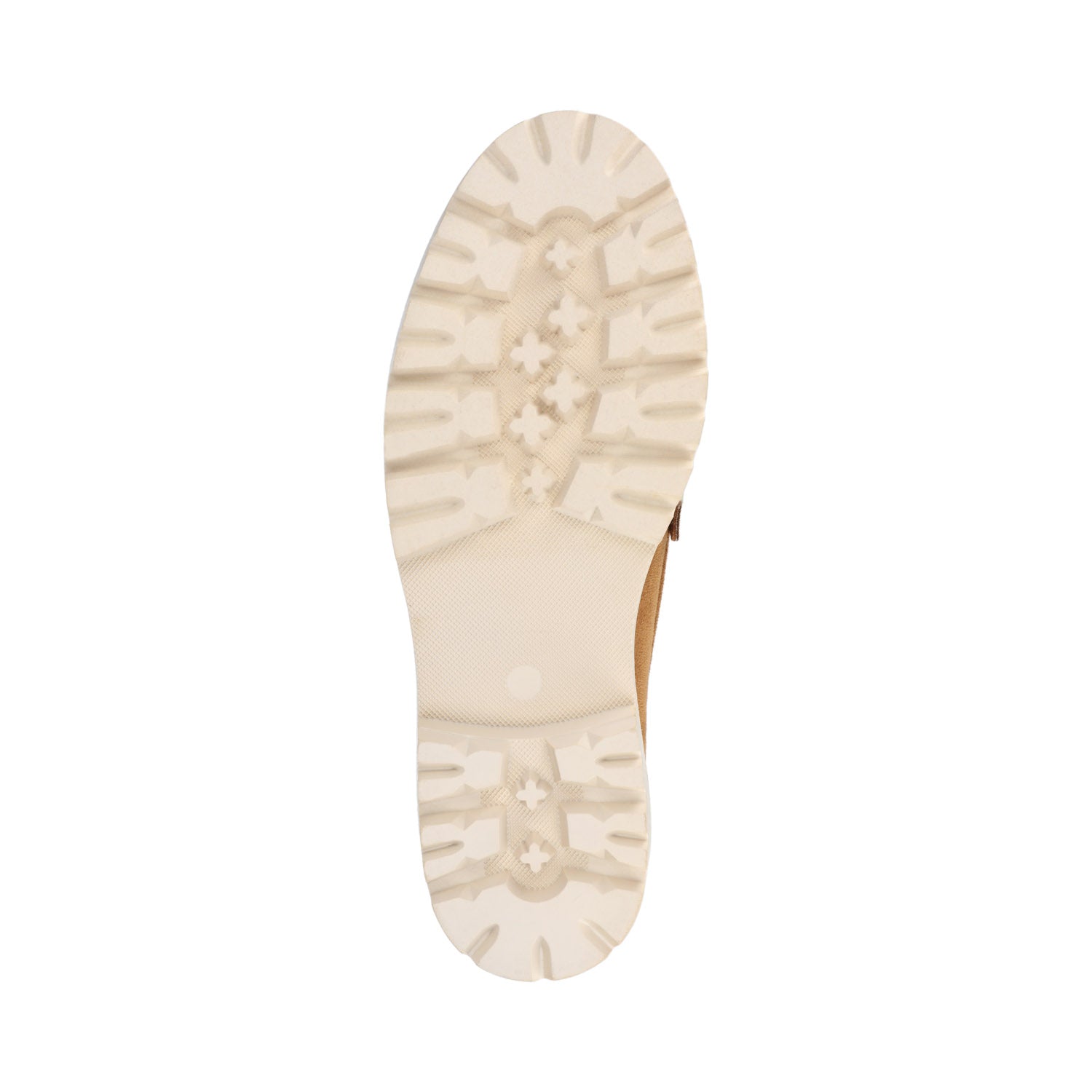 Journee KENLY LOAFER FLATS IN FAUX SUEDE - Tan Faux Suede