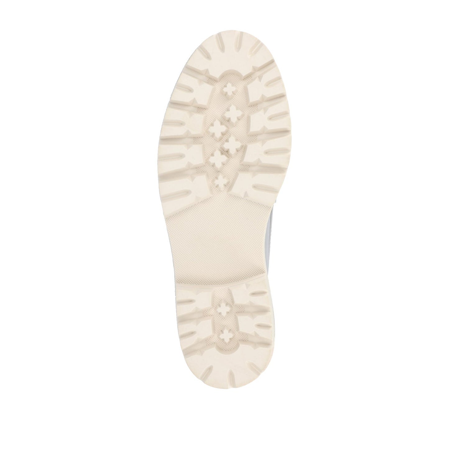 Journee KENLY LOAFER FLATS IN VEGAN LEATHER - Grey PU