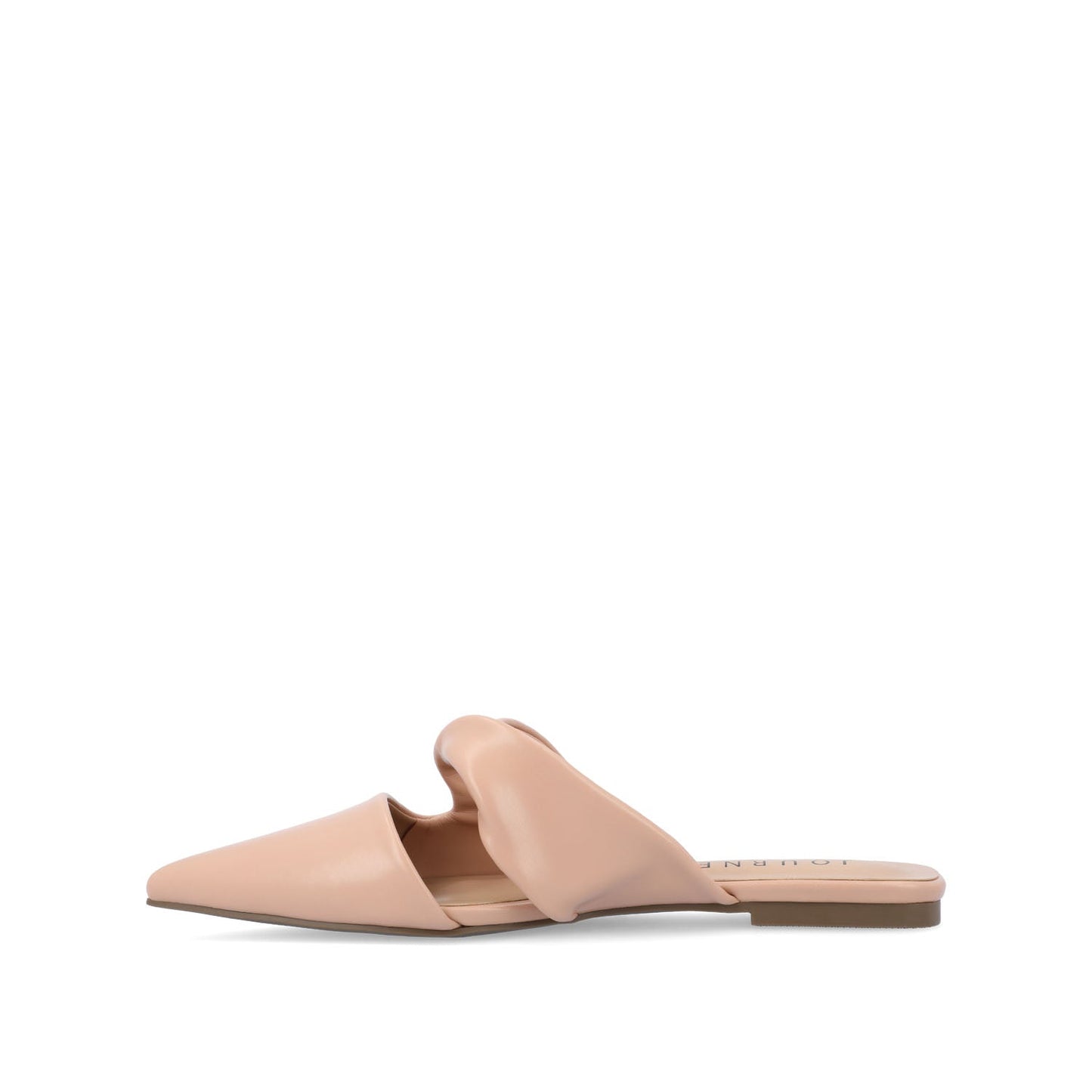 Journee ENNISS MULE FLATS IN VEGAN LEATHER - Blush