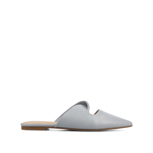 Journee ENNISS MULE FLATS IN VEGAN LEATHER - Blue
