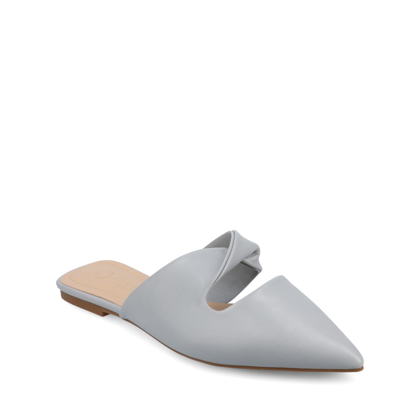 Journee ENNISS MULE FLATS IN VEGAN LEATHER - Blue