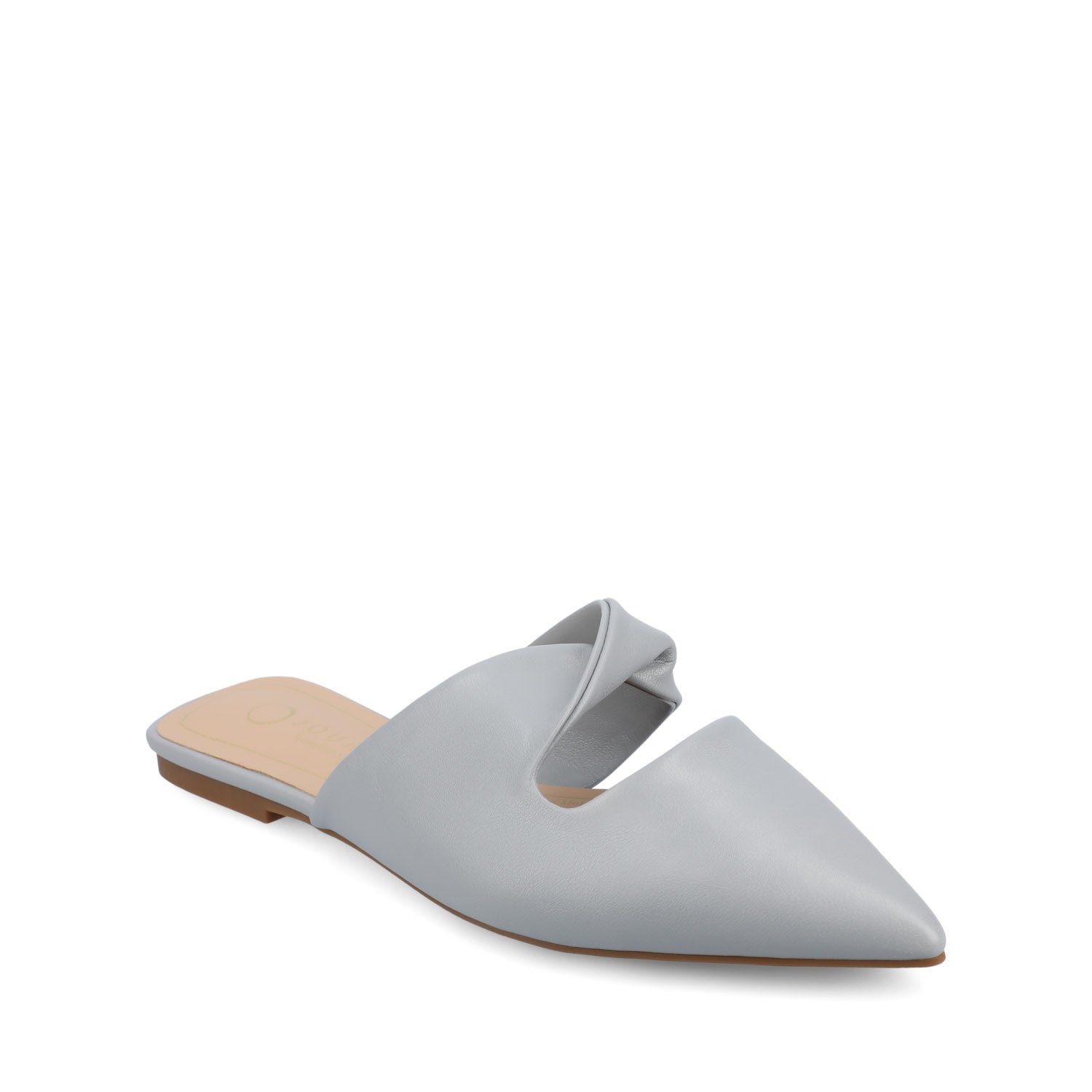 Journee ENNISS MULE FLATS IN VEGAN LEATHER - Blue