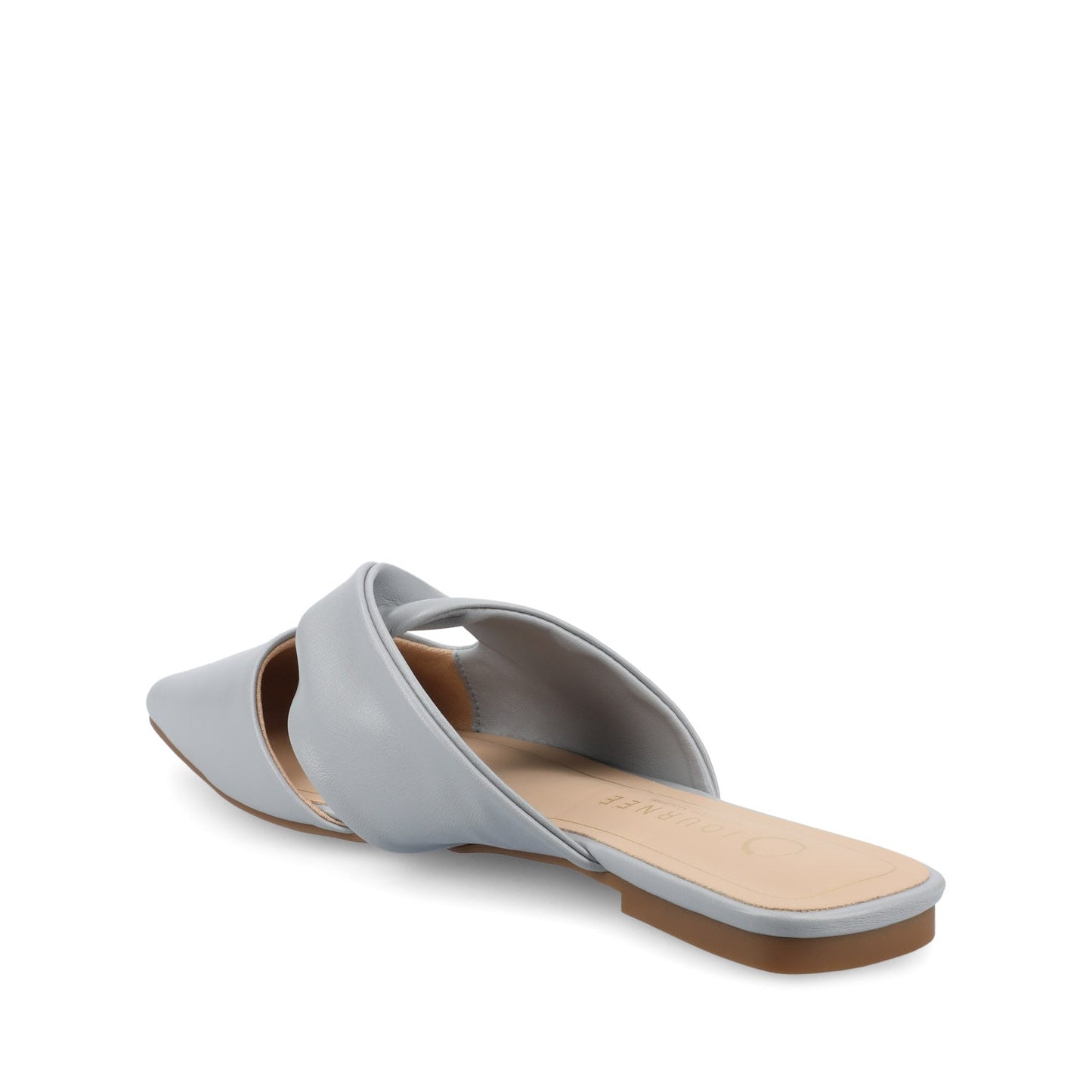 Journee ENNISS MULE FLATS IN VEGAN LEATHER - Blue