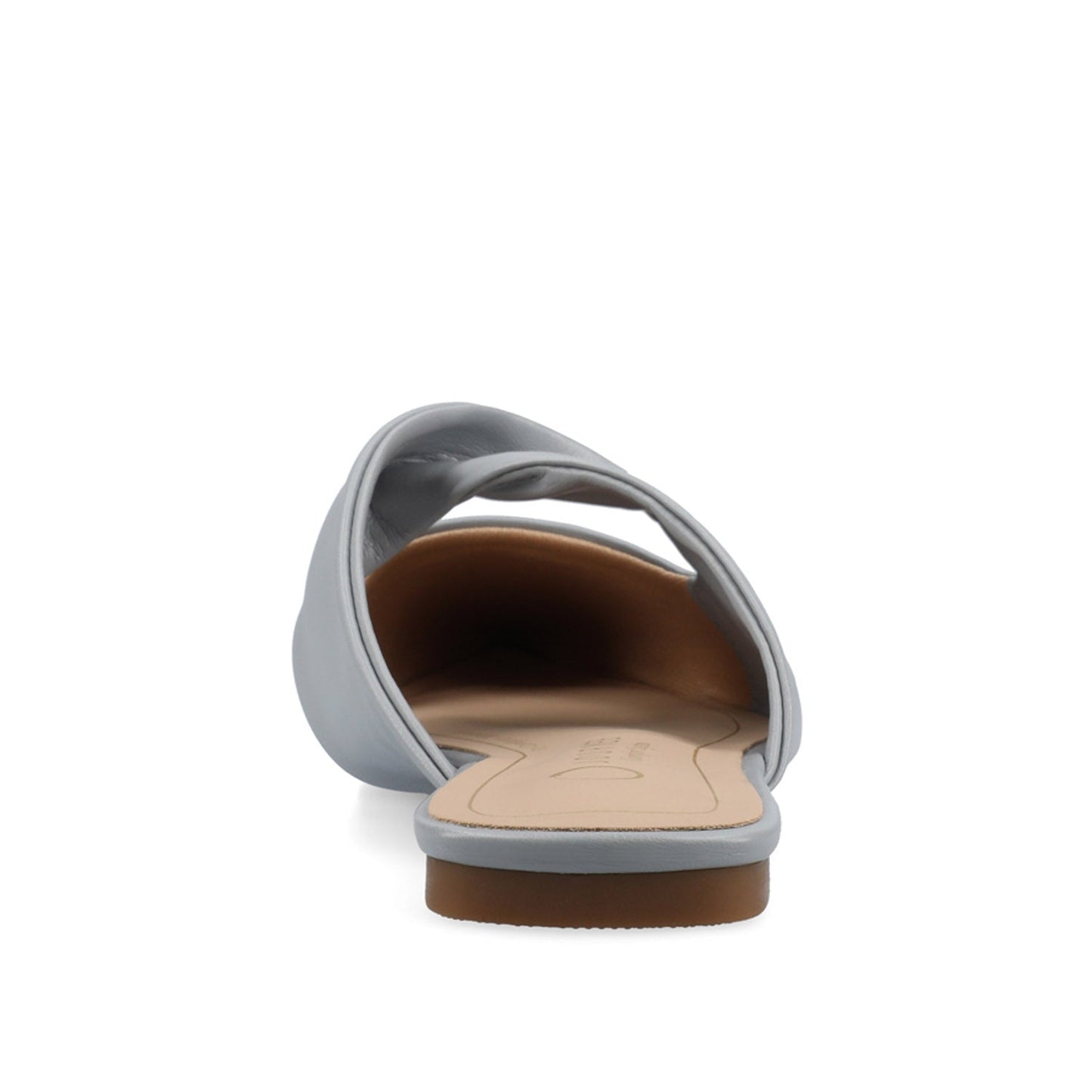 Journee ENNISS MULE FLATS IN VEGAN LEATHER - Blue